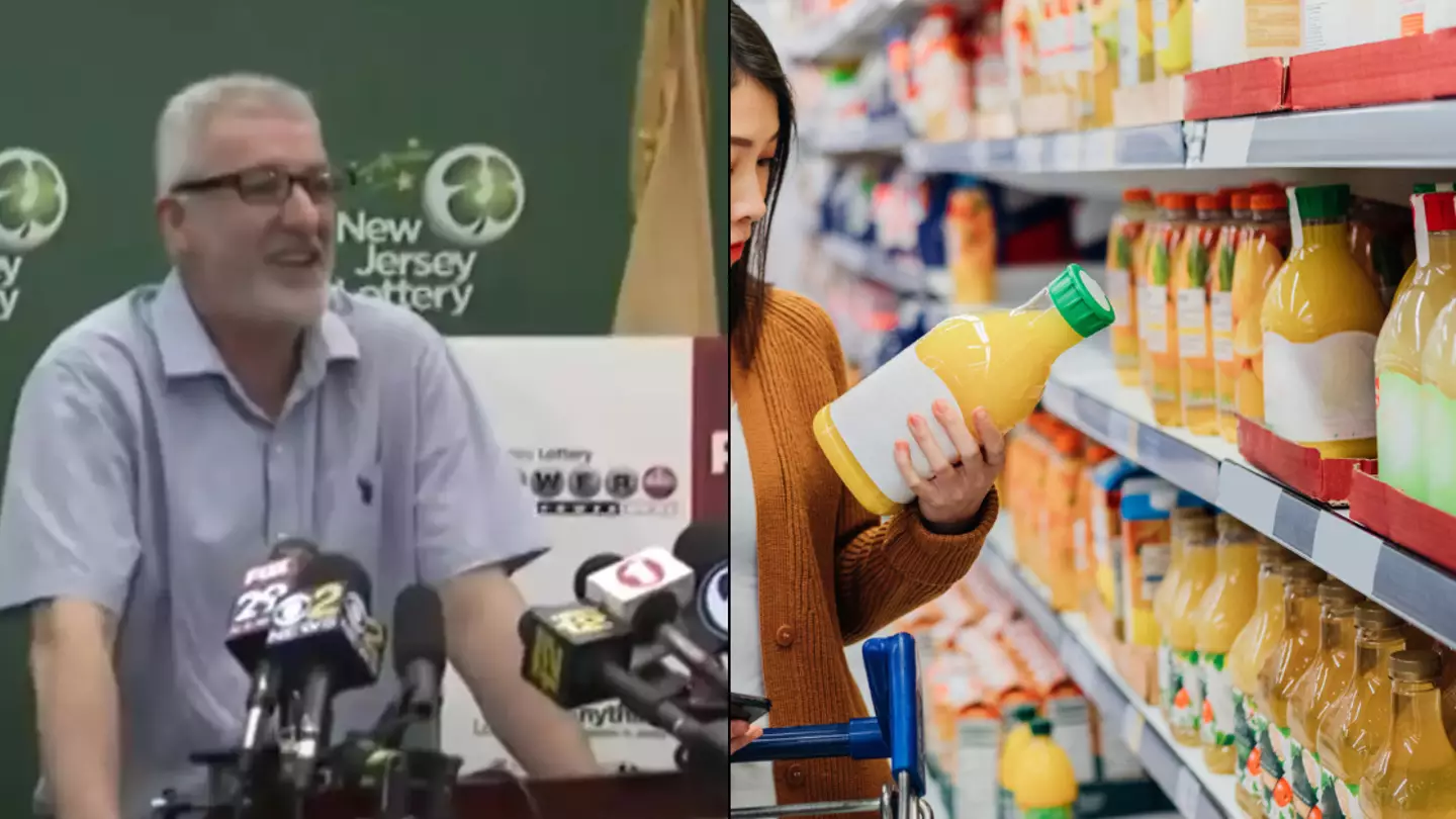 Man went to shop to return orange juice and came home £250 million richer