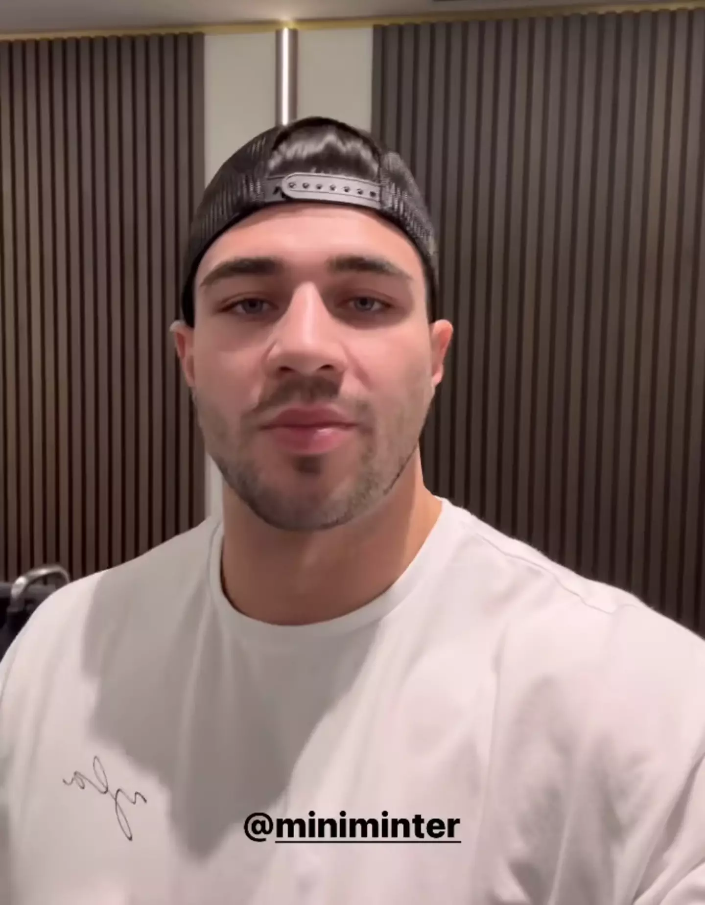 Tommy Fury was not happy with the comment.