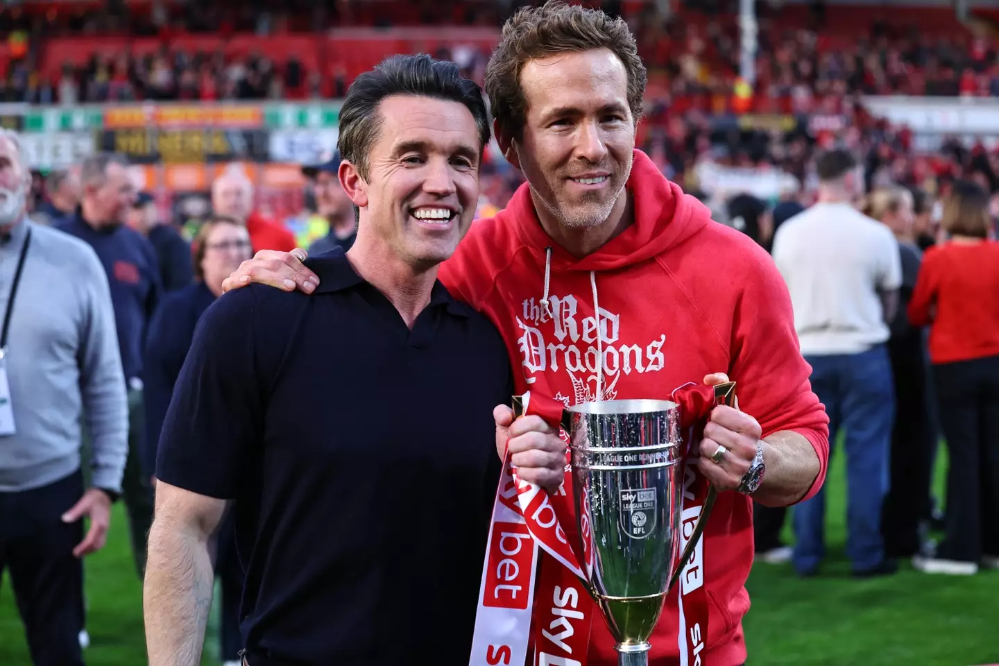 She said Rob Mac and Ryan Reynolds were 'delicious' (Robbie Jay Barratt - AMA/Getty Images)