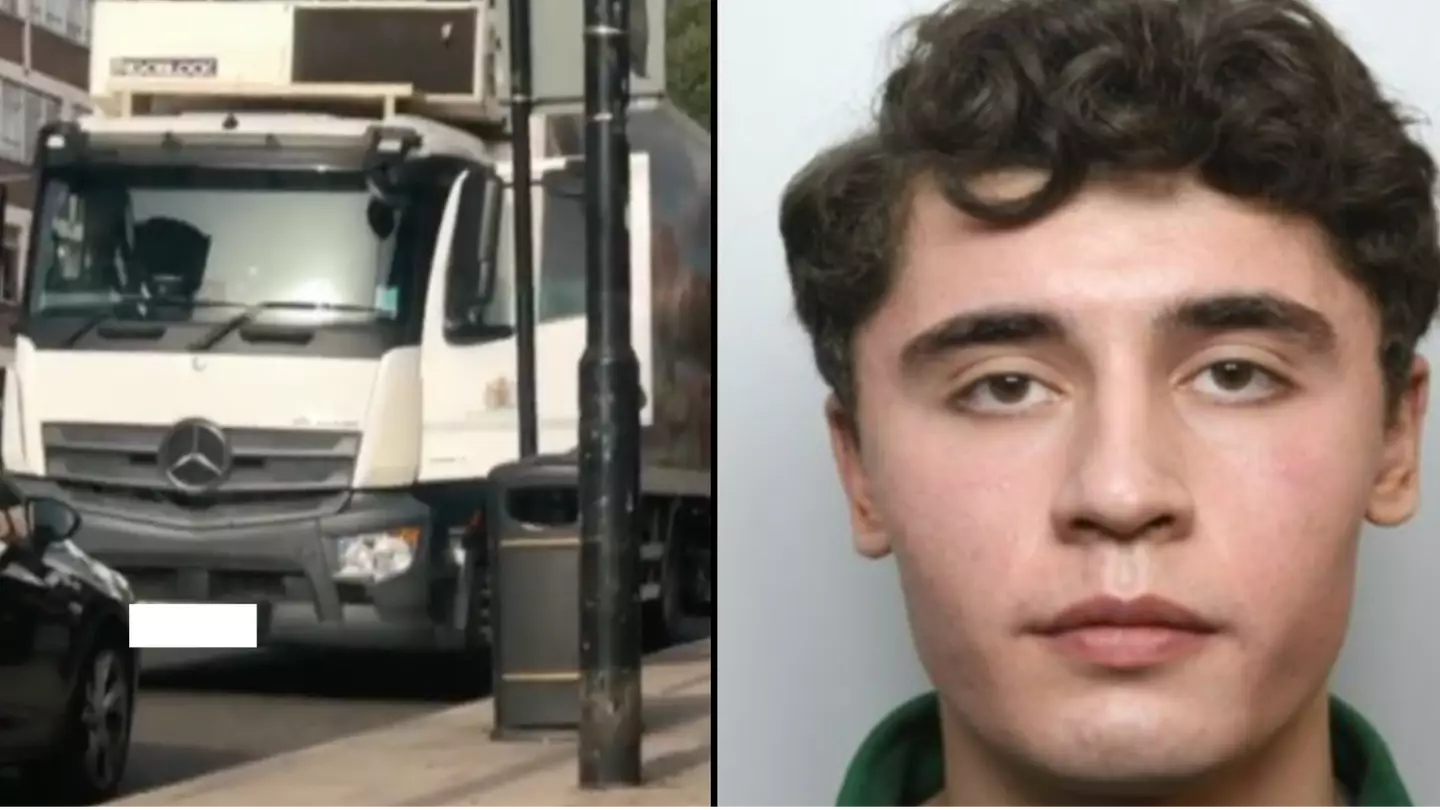 CCTV footage shows delivery van missing terror suspect Daniel Khalife used to escape prison