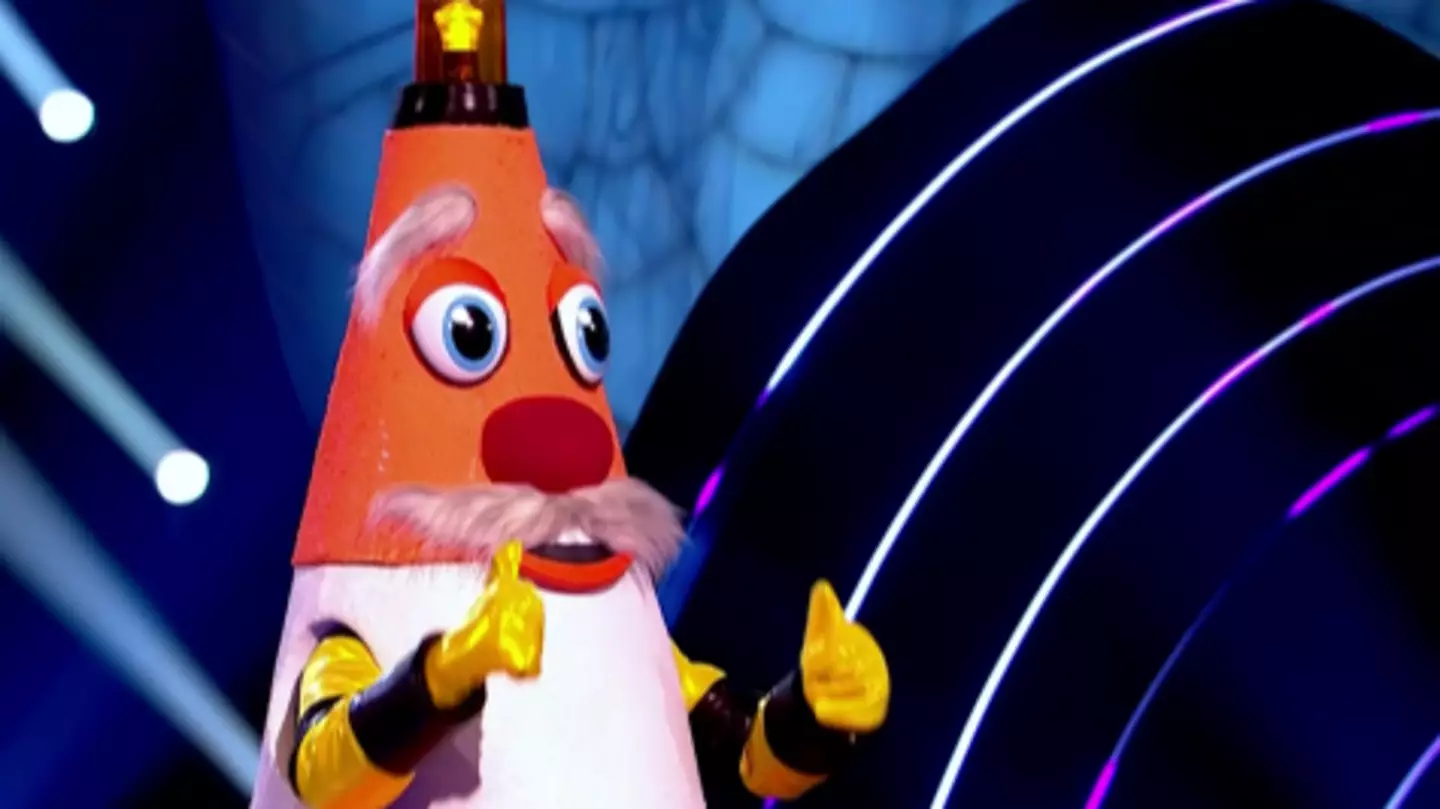 Who Is Traffic Cone On The Masked Singer? The Masked Singer UK Clues