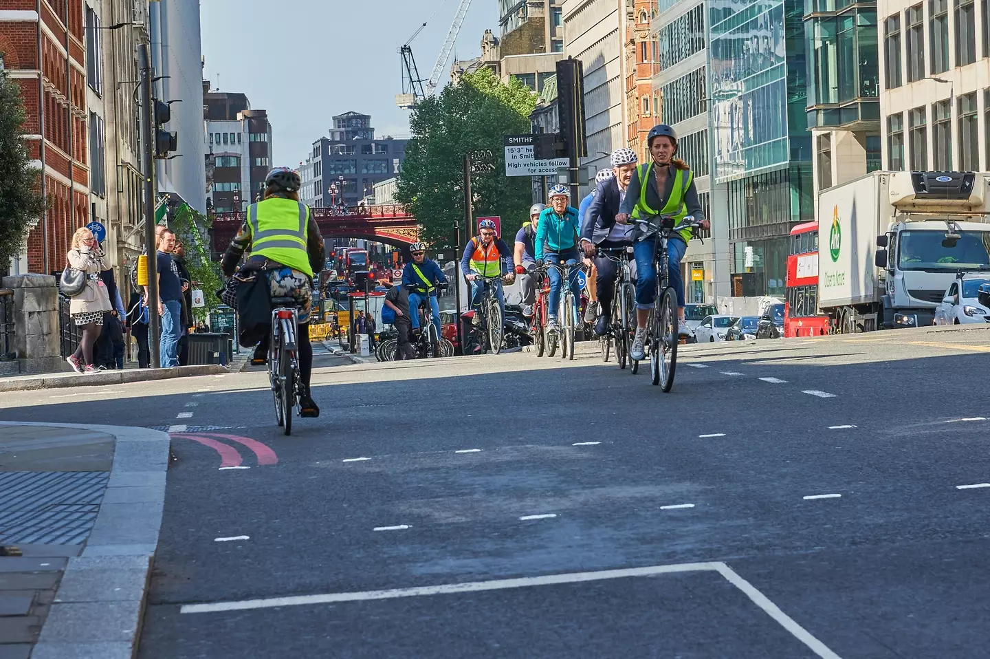 Speed limits could be put on cyclists.