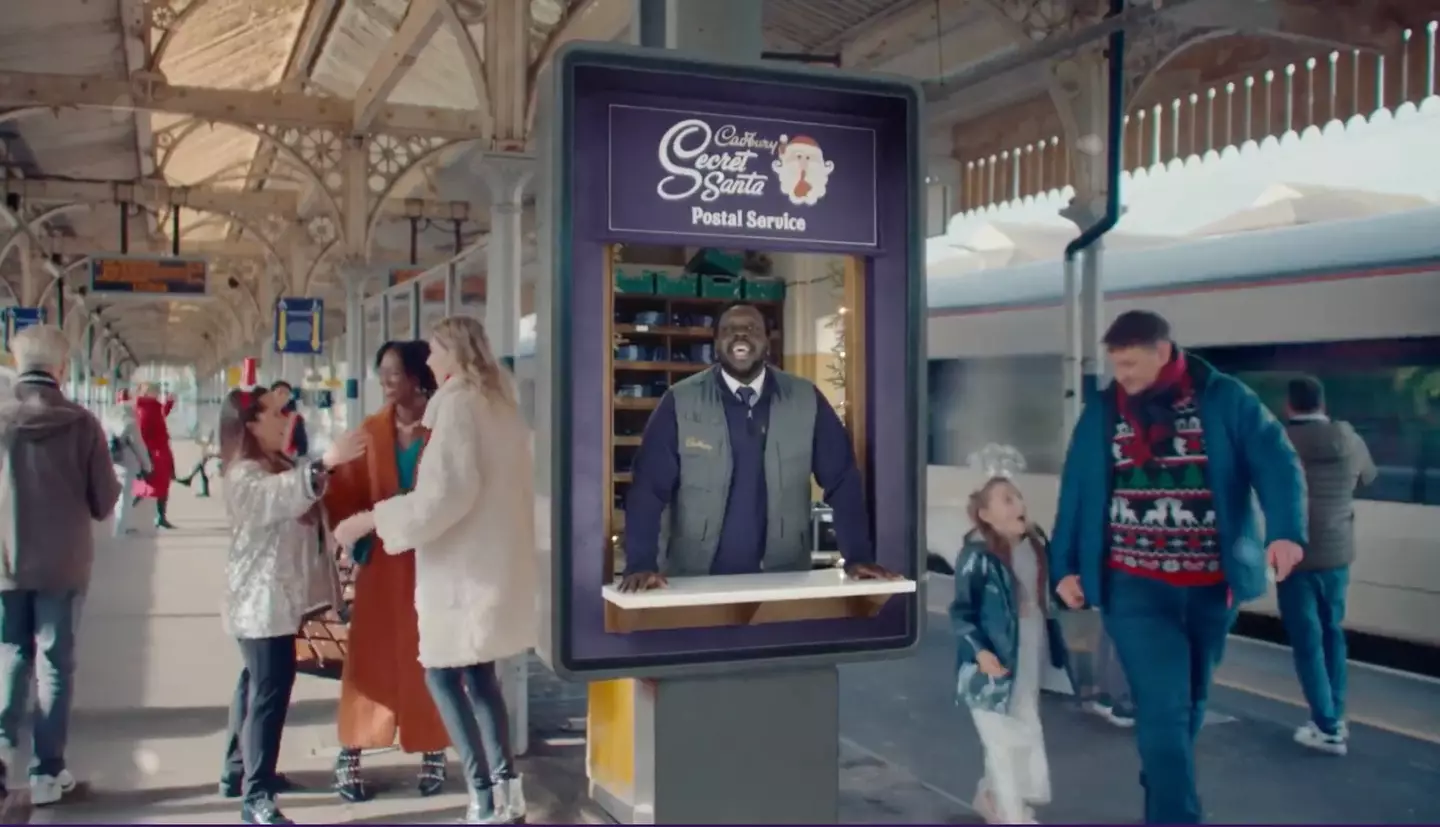 Cadbury posters are popping up all around the UK with QR codes.