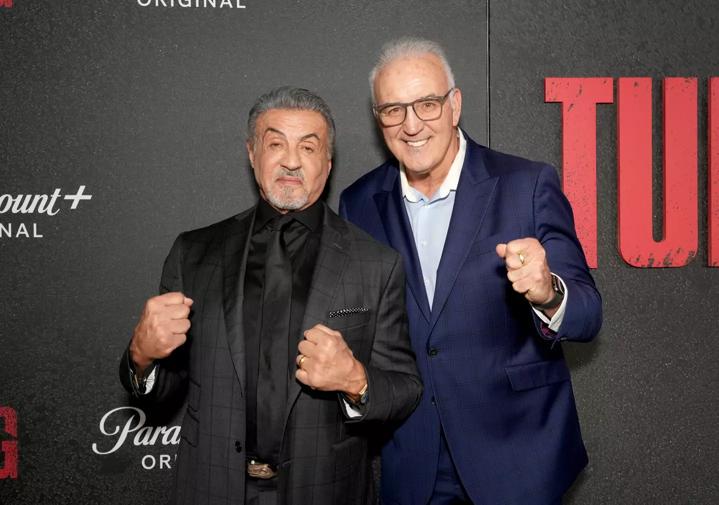 Stallone at the Tulsa King season 1 premiere (Kevin Mazur via Getty Images)