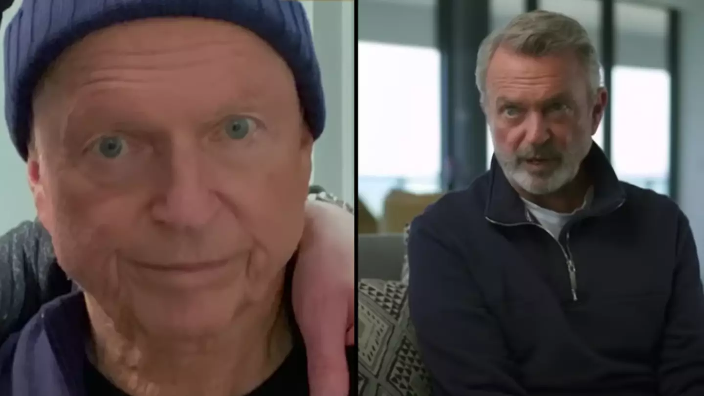 Sam Neill has written a heartbreaking note for his children after being diagnosed with cancer
