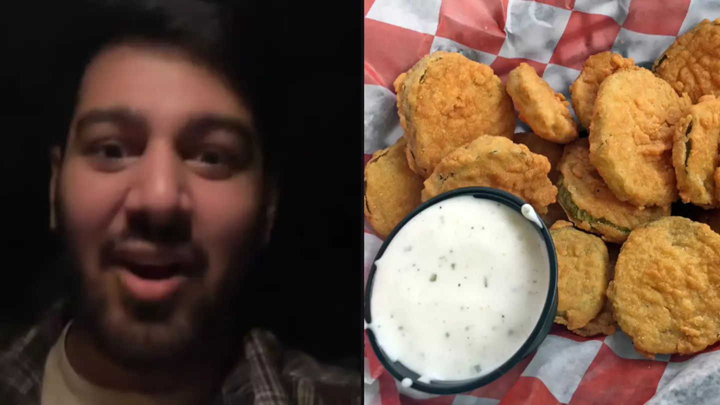 Man hits out at 'catfish' date who racked up huge tab after ordering 53 fried pickles