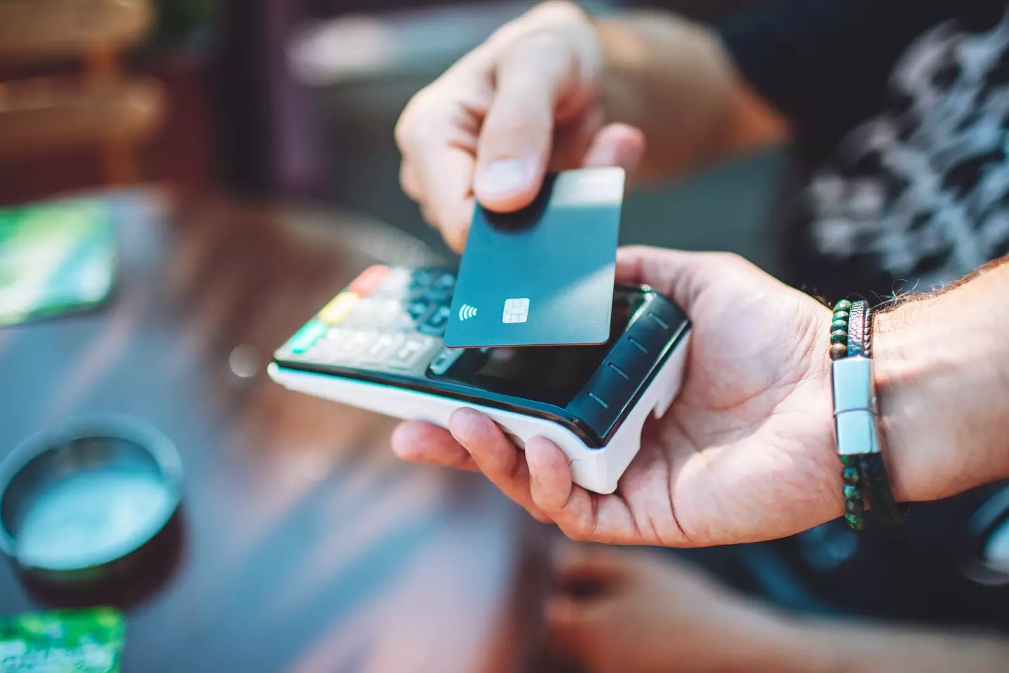 Tipping by card might be easier, but where does your money go? (Getty Stock Photo)