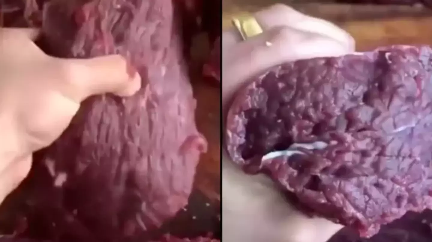 Video showing freshly cut meat is turning people into vegetarians