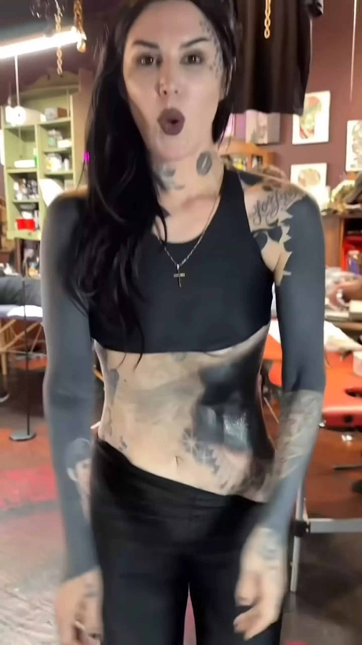 Von D didn't want to add any more tattoos (Instagram/@thekatvond)