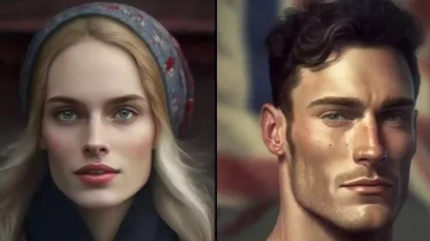 AI creates what the 'ideal British man and woman' looks like and it will leave people divided