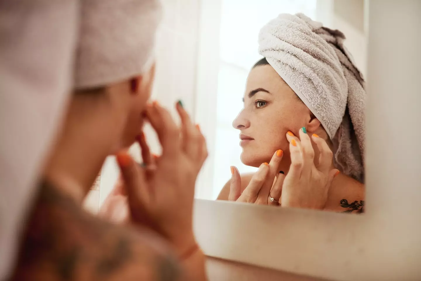 I know it can be tempting, but don't pop them (Getty Stock Images)