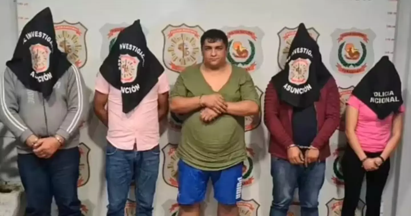 César had been incarcerated at the Tacumbú National Penitentiary since 2019 as part of an eight-year sentence after he and three other suspects were arrested for robbing a petrol station.