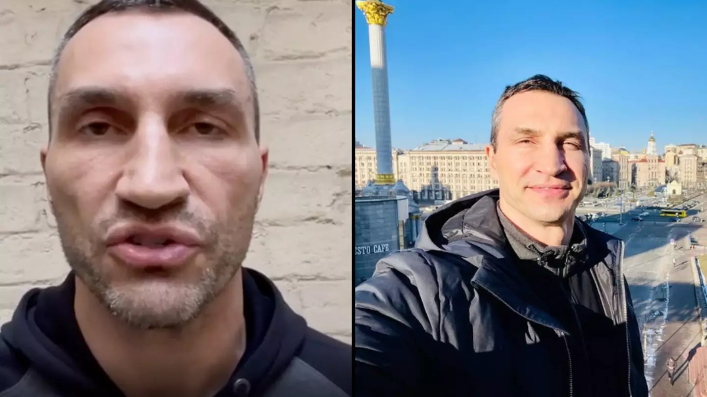 Wladimir Klitschko Calls On World To 'Act Now' And Stop War