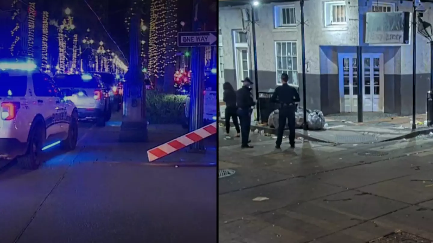 At least 10 people killed as vehicle drives into New Year's Eve crowd in New Orleans