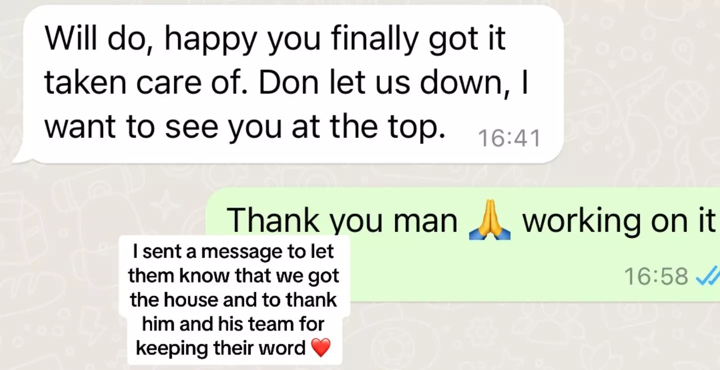 Gregor sent a message to Post Malone's team (TikTok/@gregorhuntercoleman)