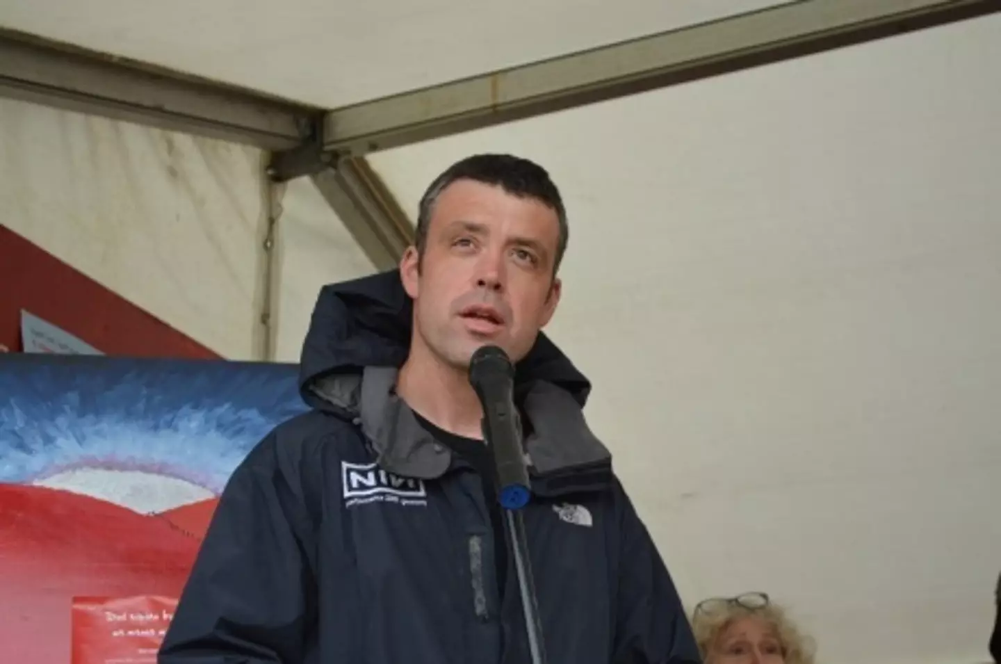 Mr Groe was not happy the parking fine was not in Welsh as well of English.