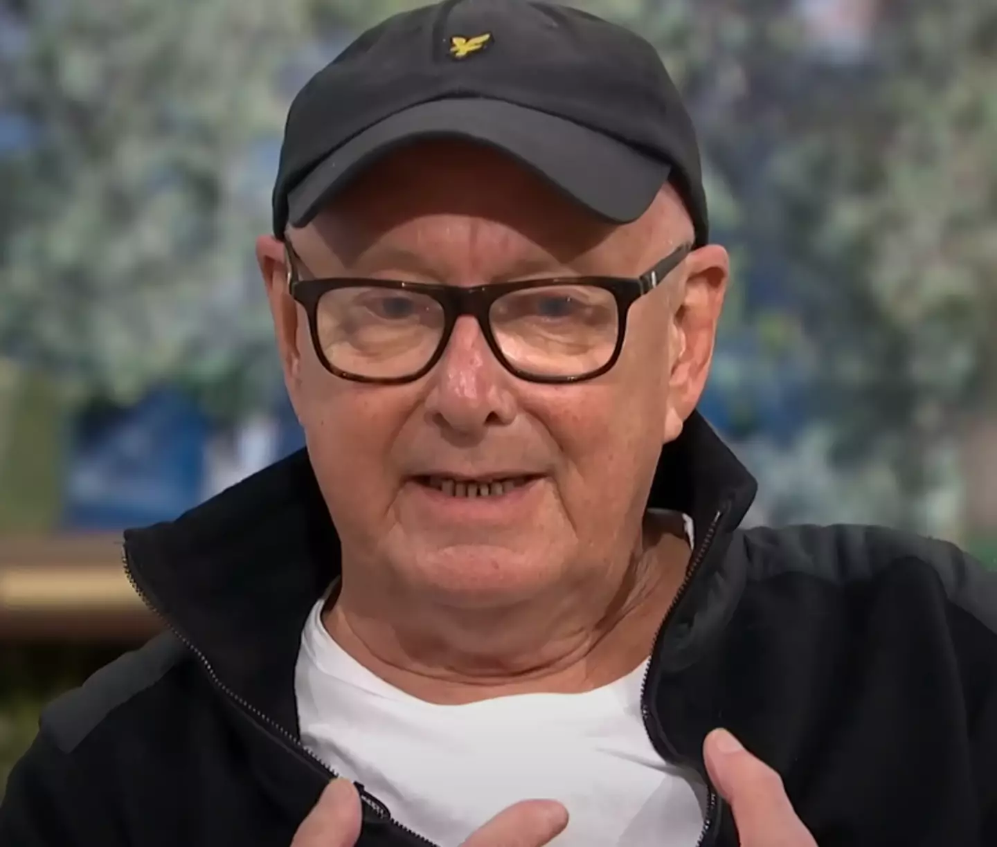 Trevor Sorbie had symptoms of bowel cancer that his wife says he ignored for months (ITV)