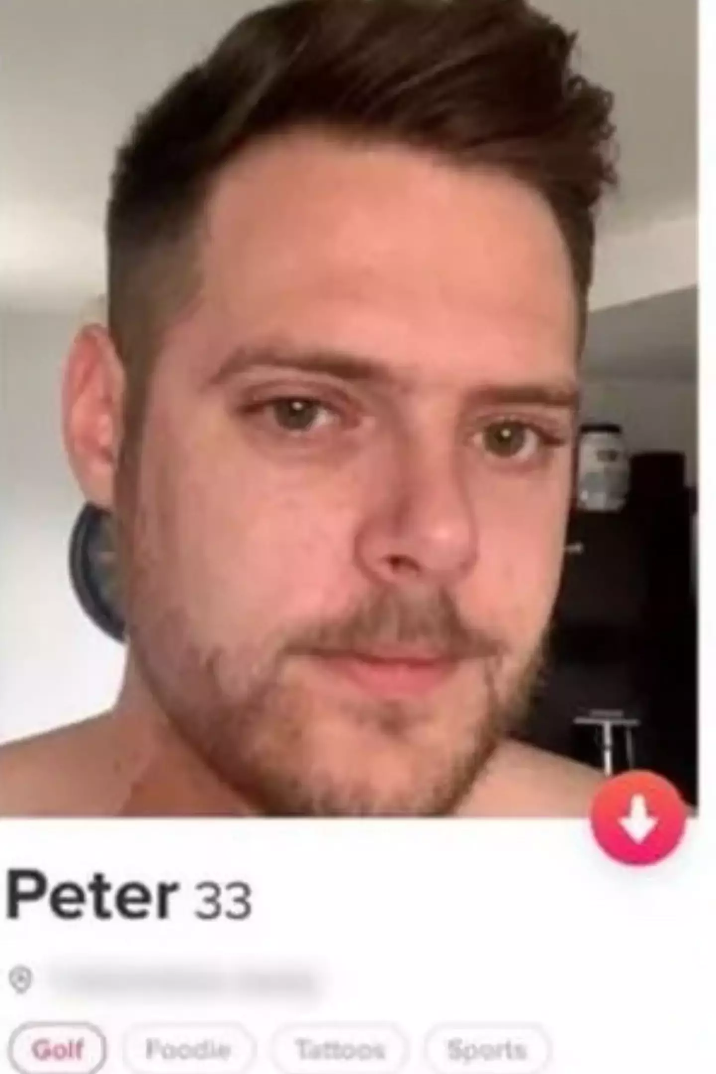 Peter Gray met the women on the popular dating app Tinder. (Tinder/BBC)