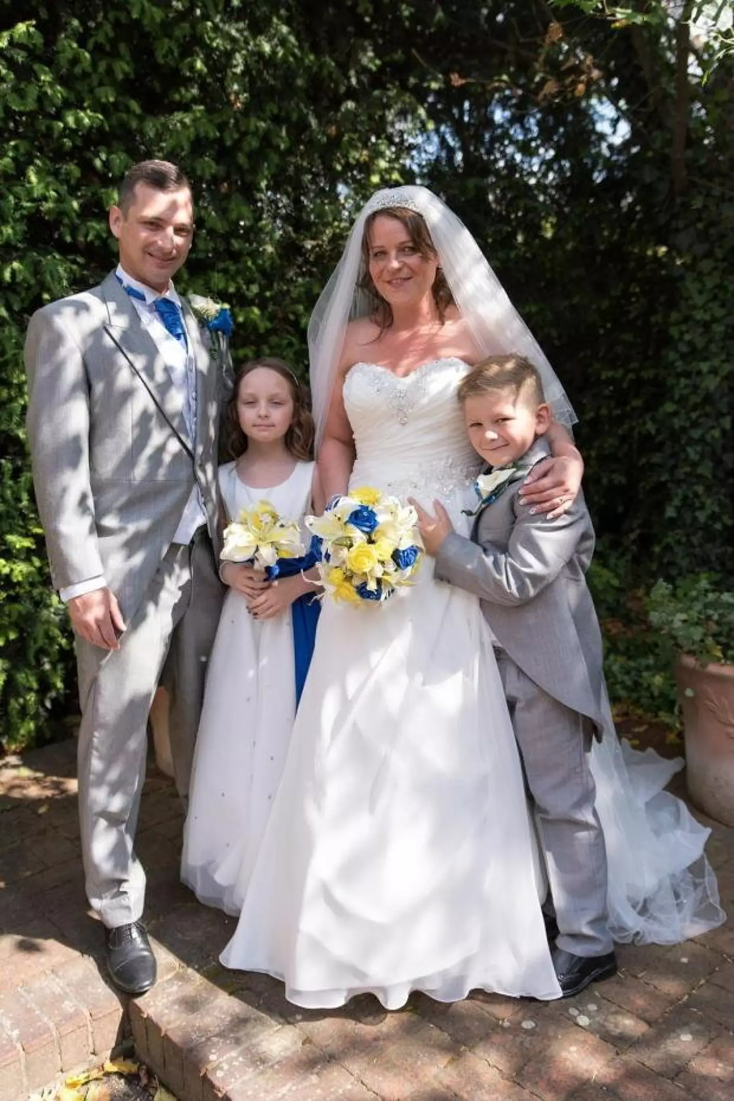 The dad, 38, had 'defied expectations' in the three years since (SWNS)