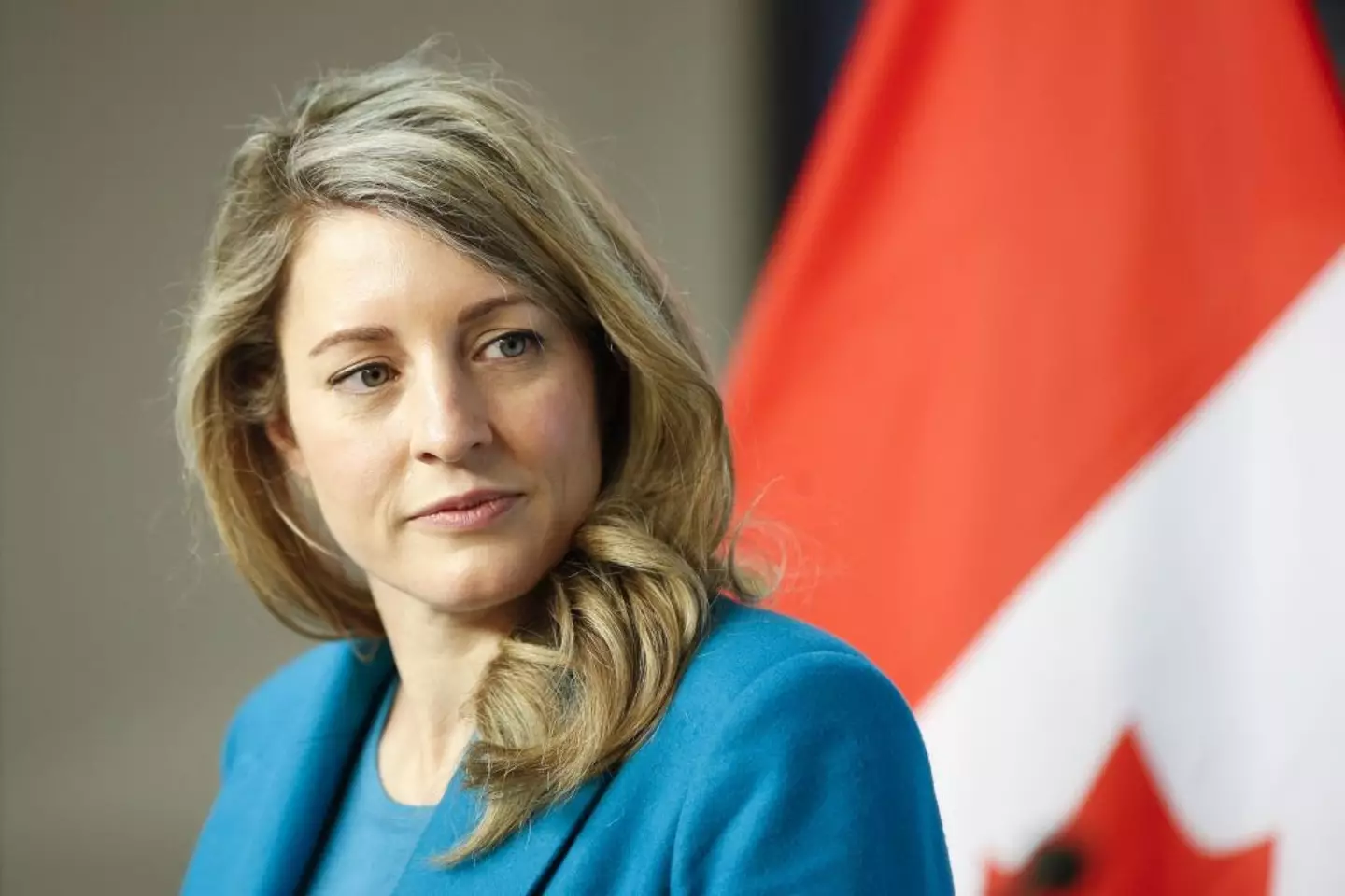 Melanie Joly hit back at Trump's claims (JOHANNA GERON / POOL / AFP) (Photo by JOHANNA GERON/POOL/AFP via Getty Images)