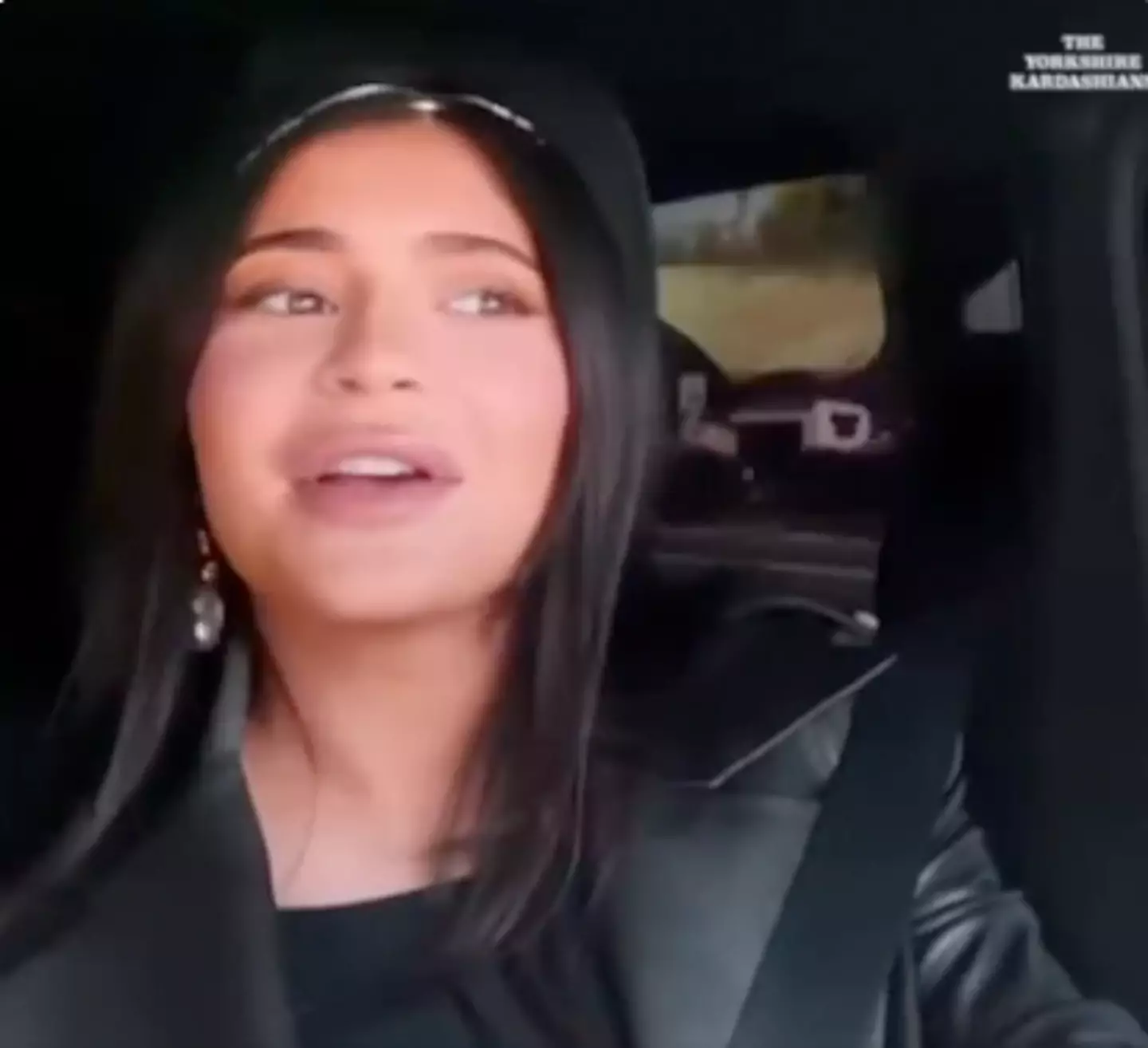 Steff edited footage from Hulu's The Kardashians to make the vid.