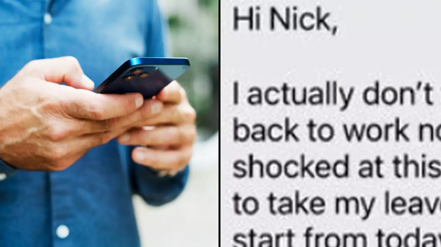 Man sends incredible response to boss who tried to cancel his annual leave