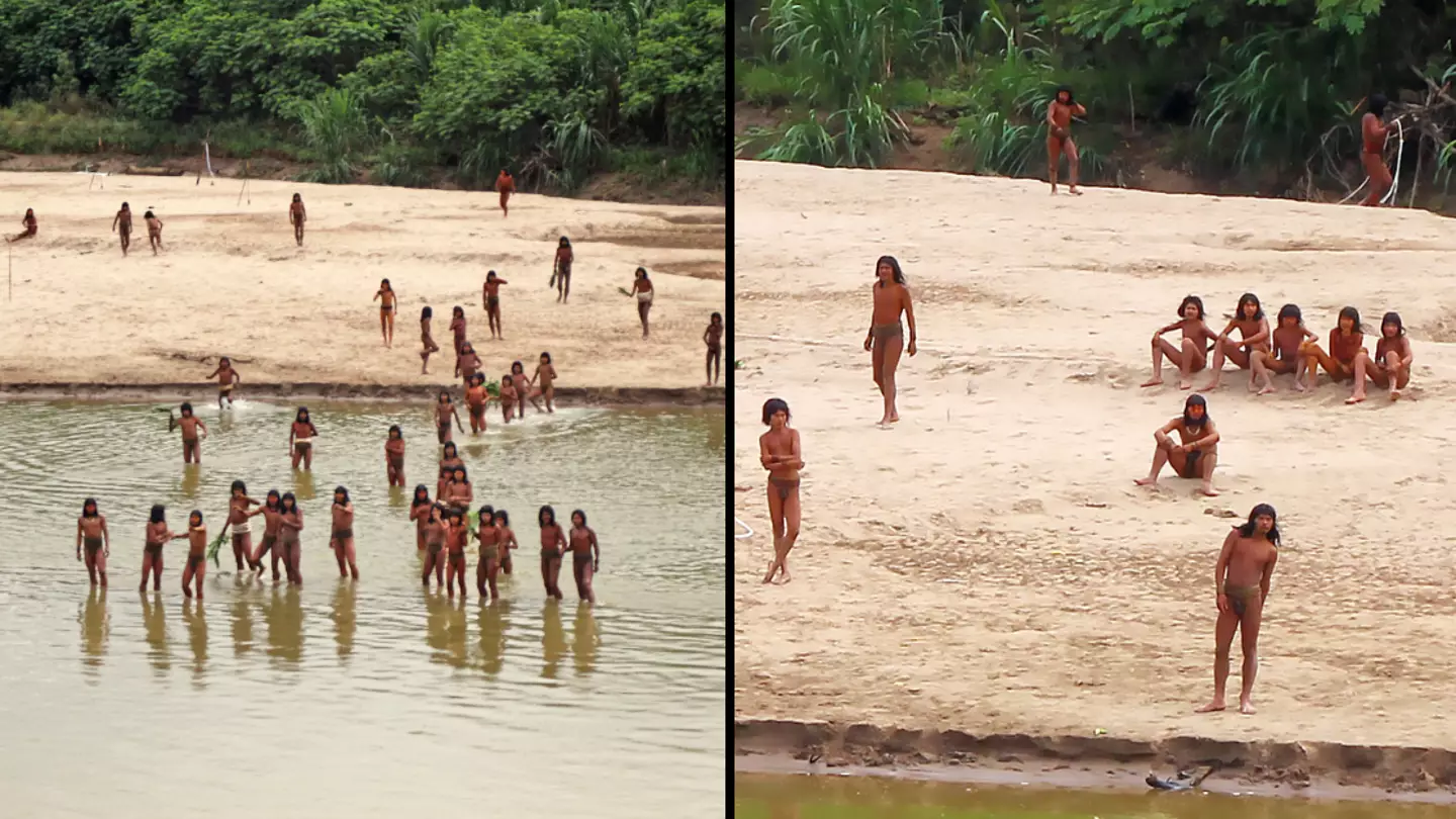Amazon rainforest tribe cut off from outside world ‘close to disaster’