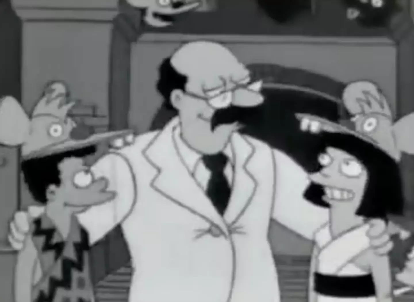 Fans of The Simpsons are shocked by the 'Nazi Supermen' scene.