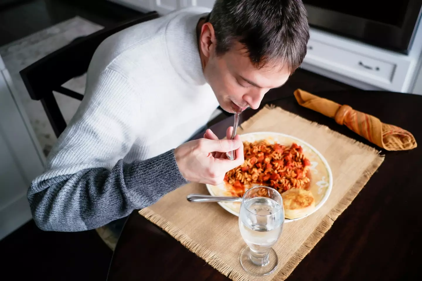 You should be able to spot this disease during meal times (Getty Stock Photo)
