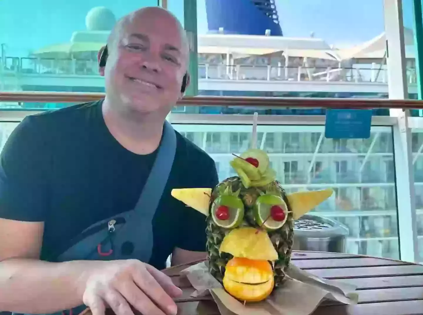 Gutridge lives his best life onboard (Ryan Gutridge)