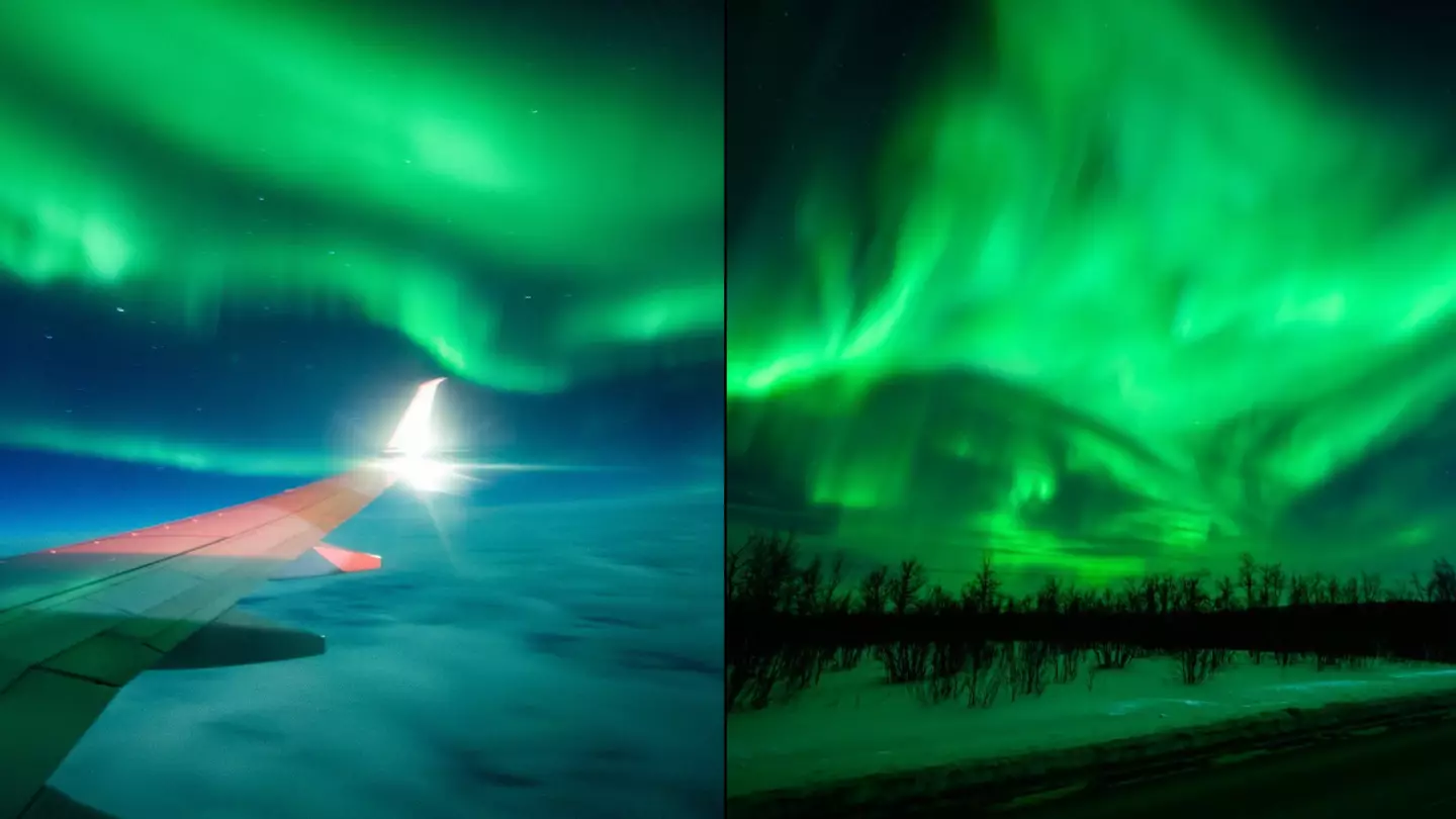 You can book a three hour round-trip flight from UK airports to see the Northern Lights in the air