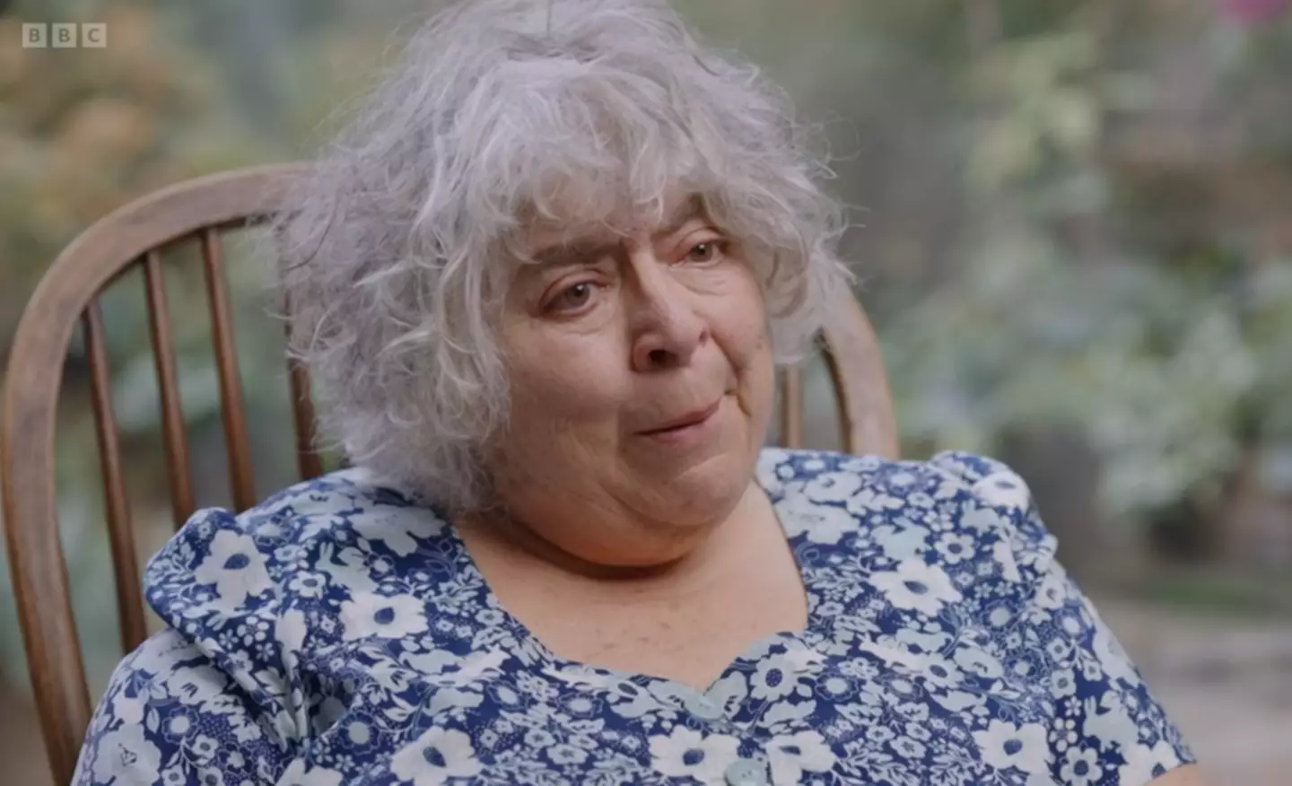 Miriam Margolyes became emotional when she described how her mother forgave her.