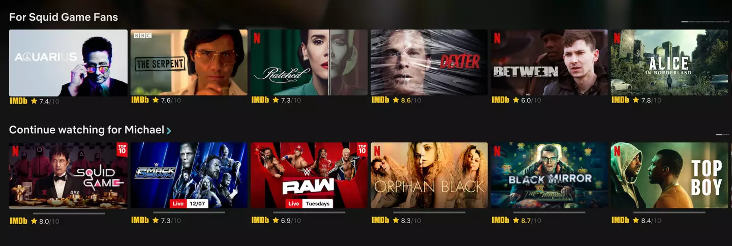 The creator has promised updates such as Rotten Tomatoes (Netflix)