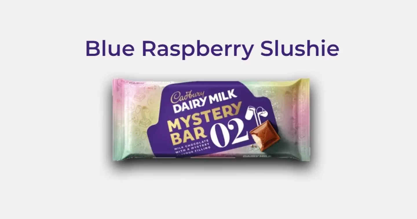 If you figured out the second mystery bar was meant to be blue raspberry slushie flavour then we're very impressed.