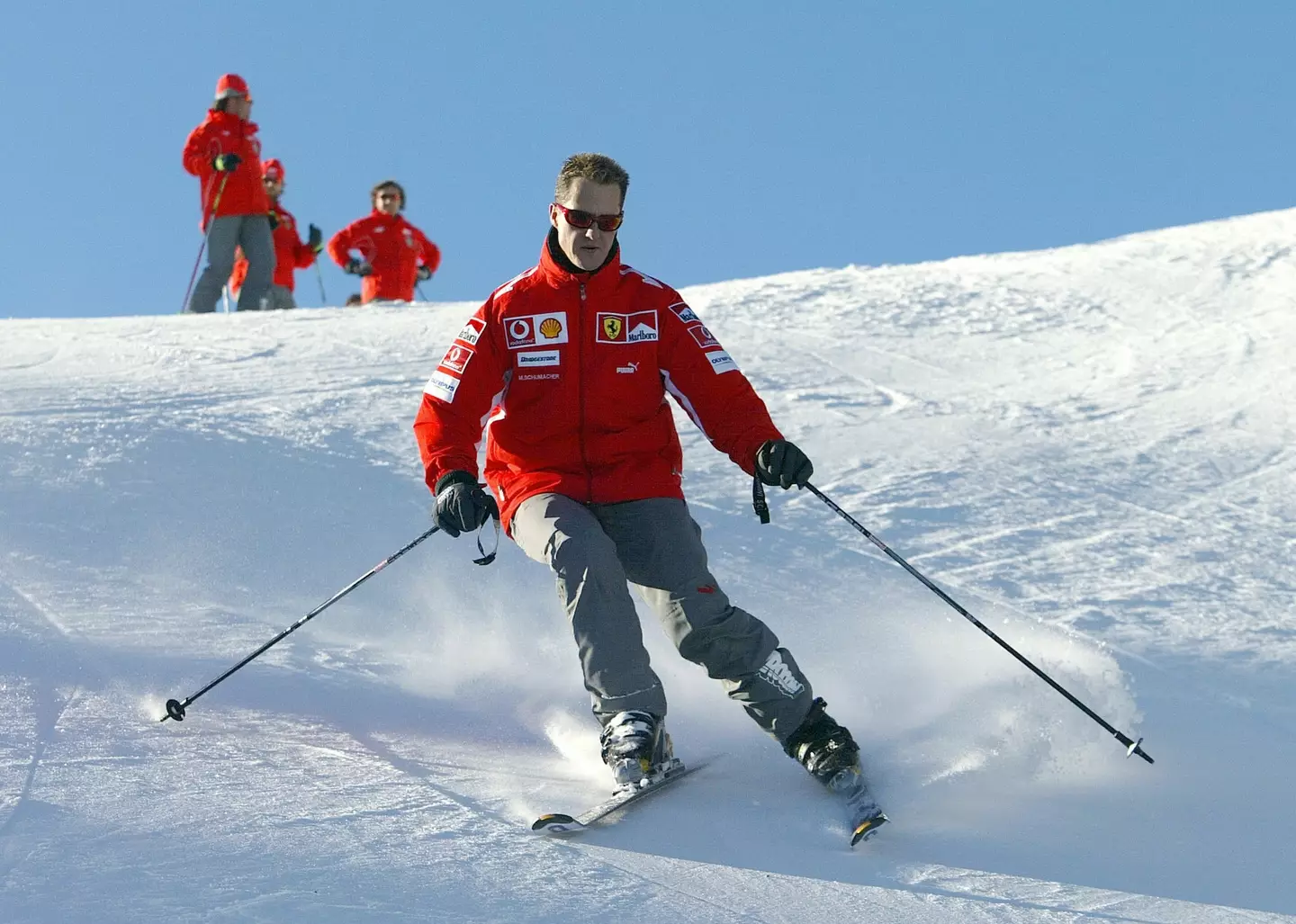 Schumacher suffered life-changing injuries after he fell while skiing 10 years ago.