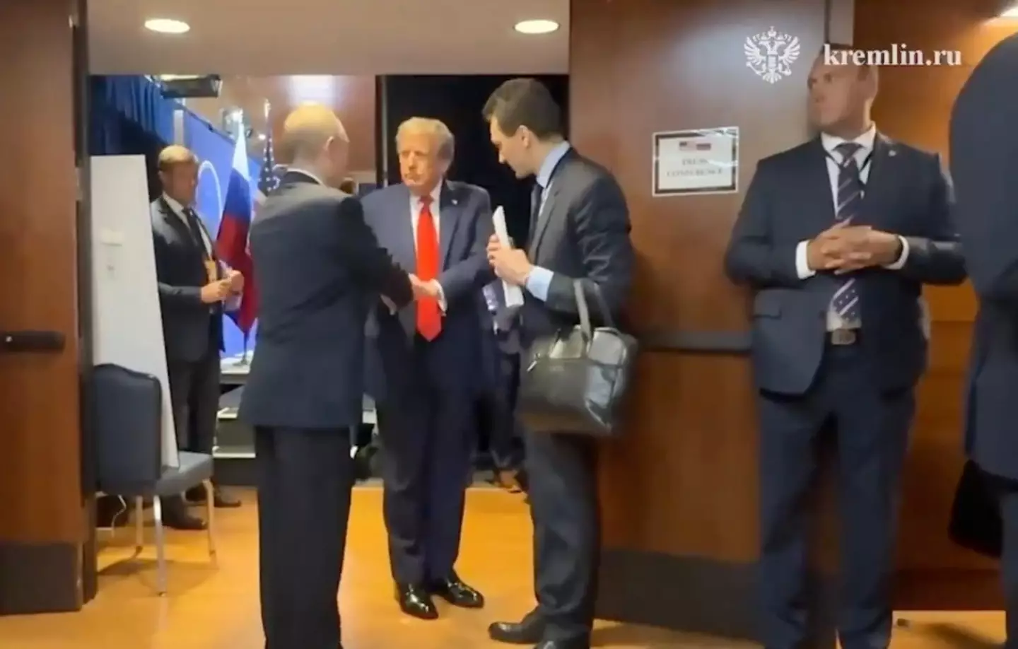 Footage released by Russia has sent the rumour mill into overdrive (Kremlin)