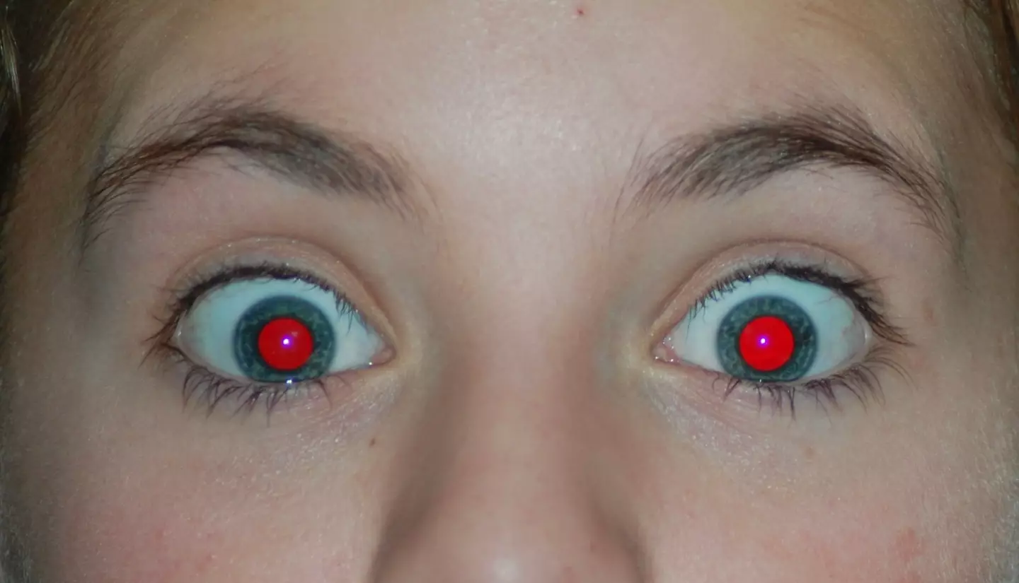 The weird reason for the red-eye effect has creeped people out.