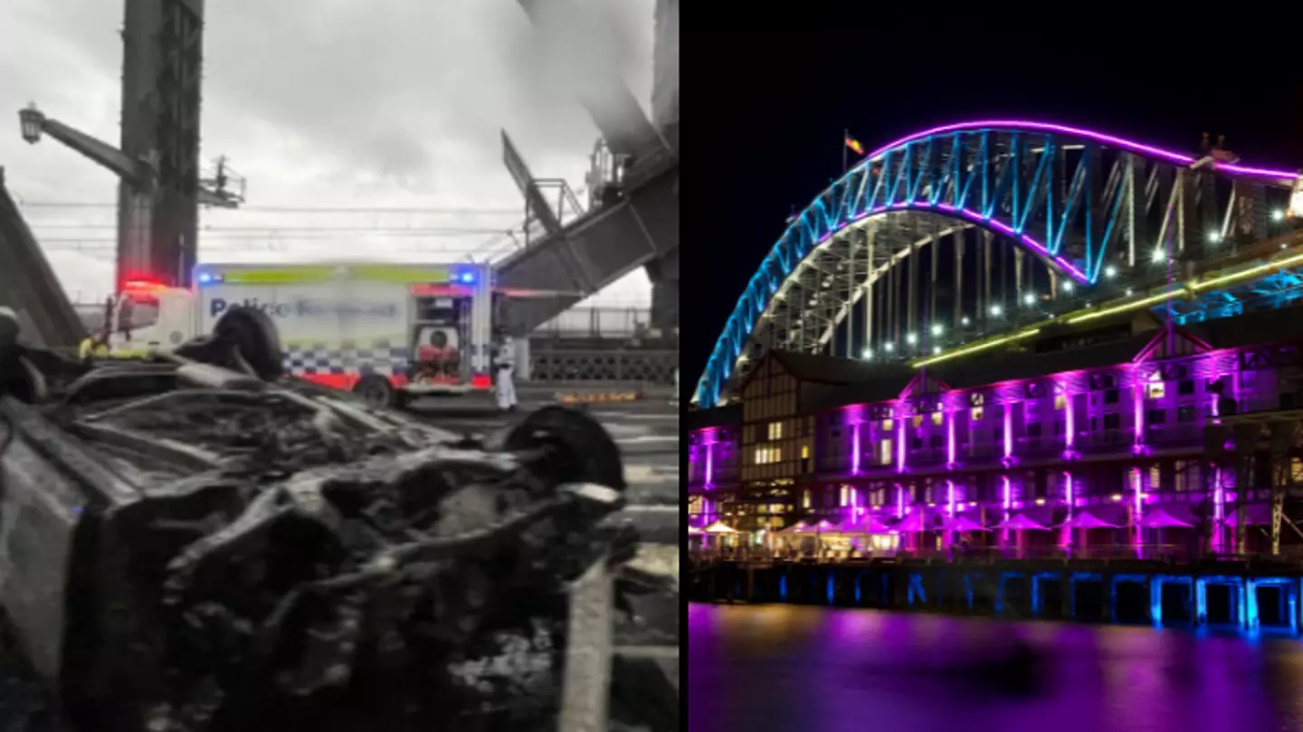 Sydney Harbour Bridge Closed After Massive Fire