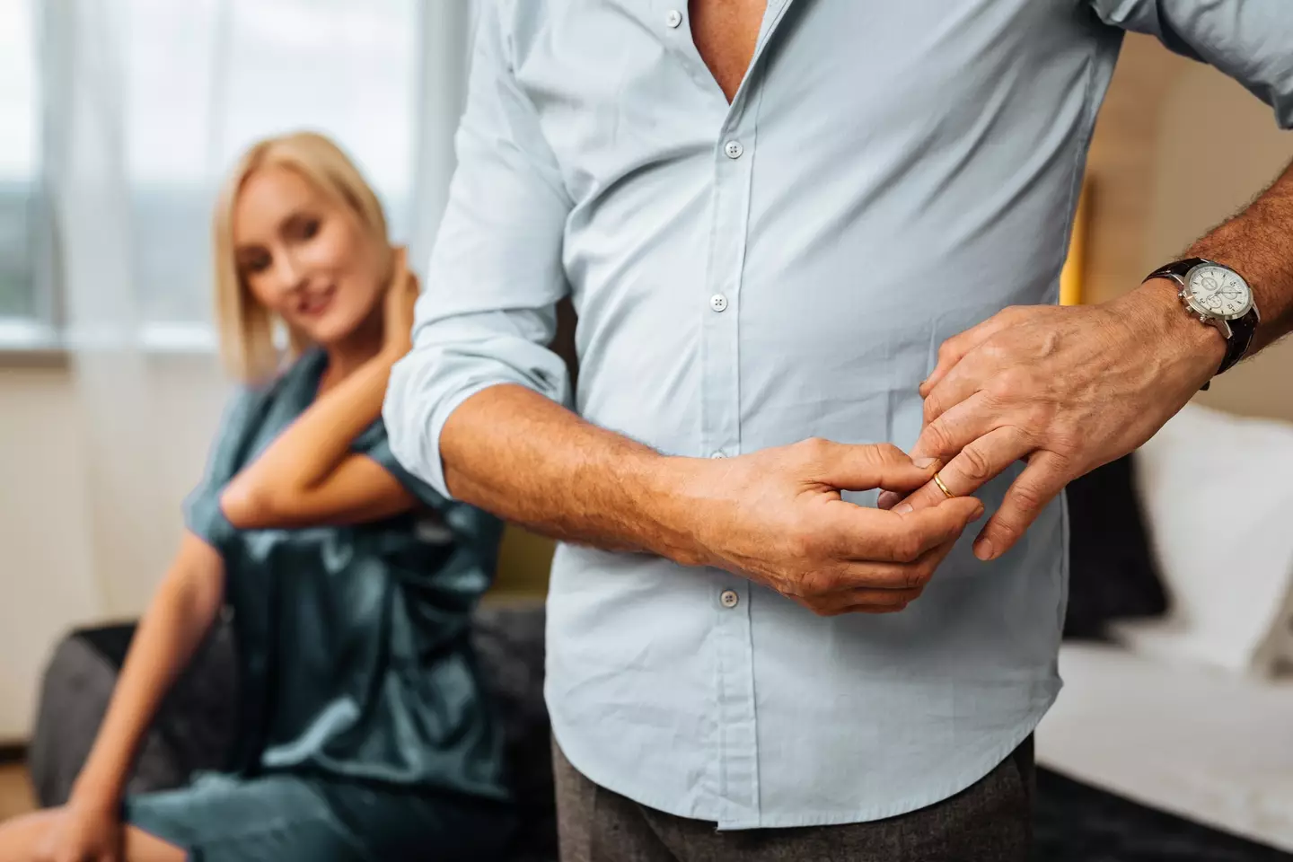 Both people in the affair being married is key according to Caroline (Getty Stock)