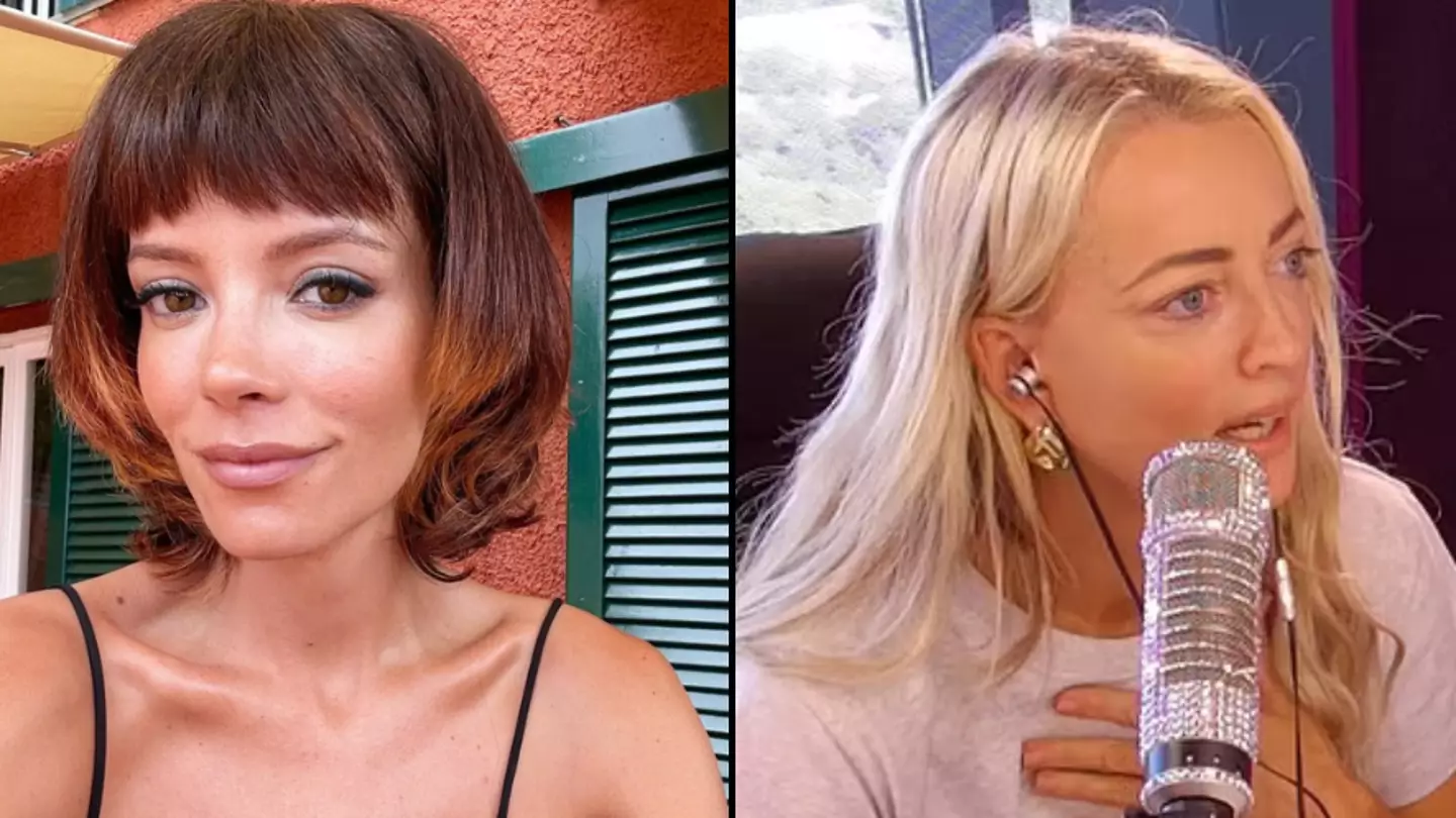 Instagram/LilyAllen/Kyle and Jackie O Show