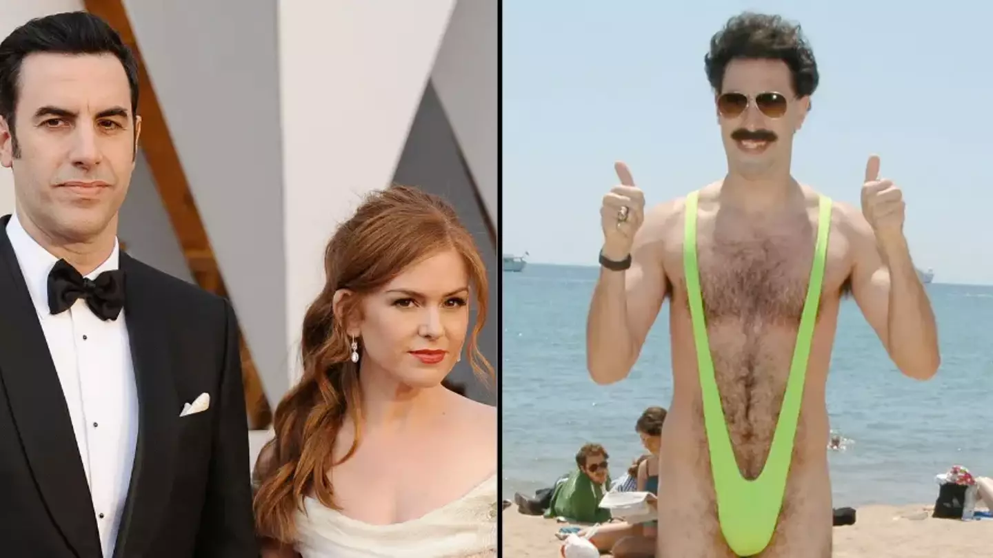 Isla Fisher admits she slept with husband Sacha Baron Cohen while he was dressed as Borat