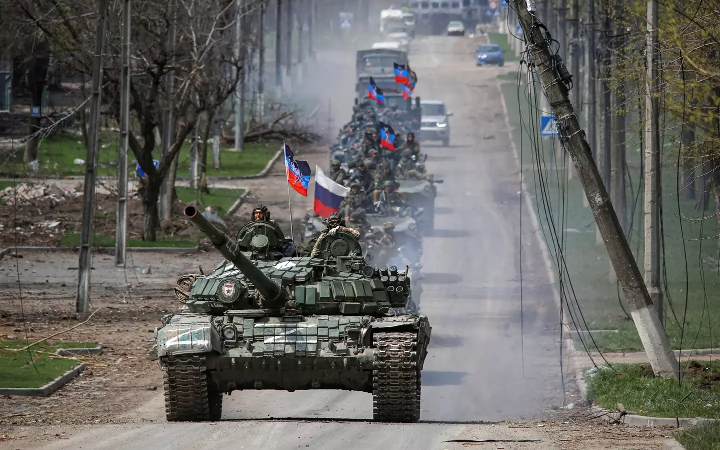 Russian forces have been pushed back by the Ukrainian military.