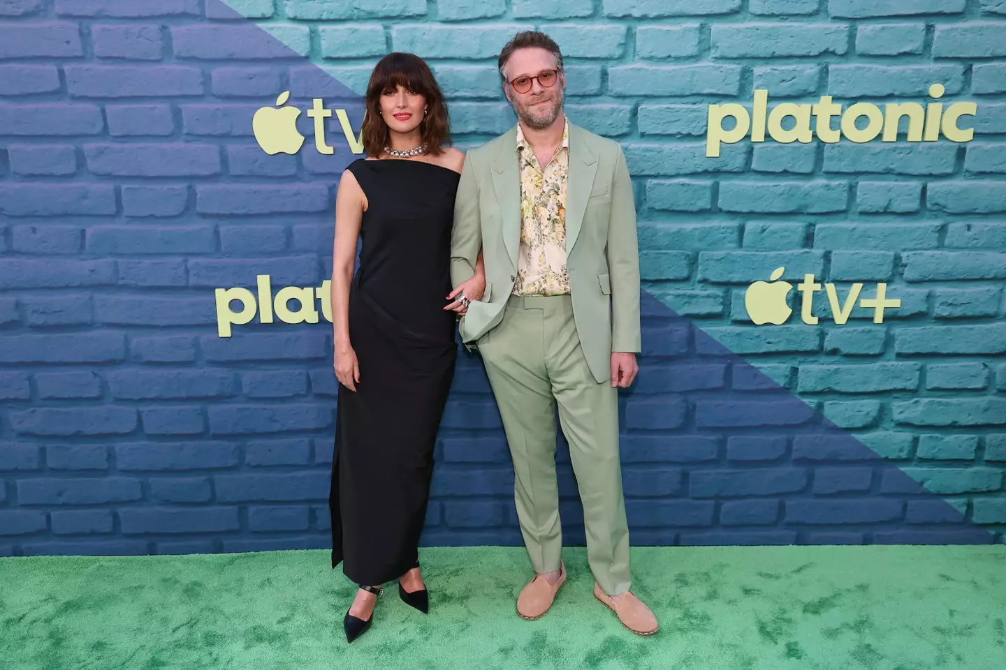 Seth Rogen stars in Platonic alongside Rose Byrne (Leon Bennett via Getty Images)
