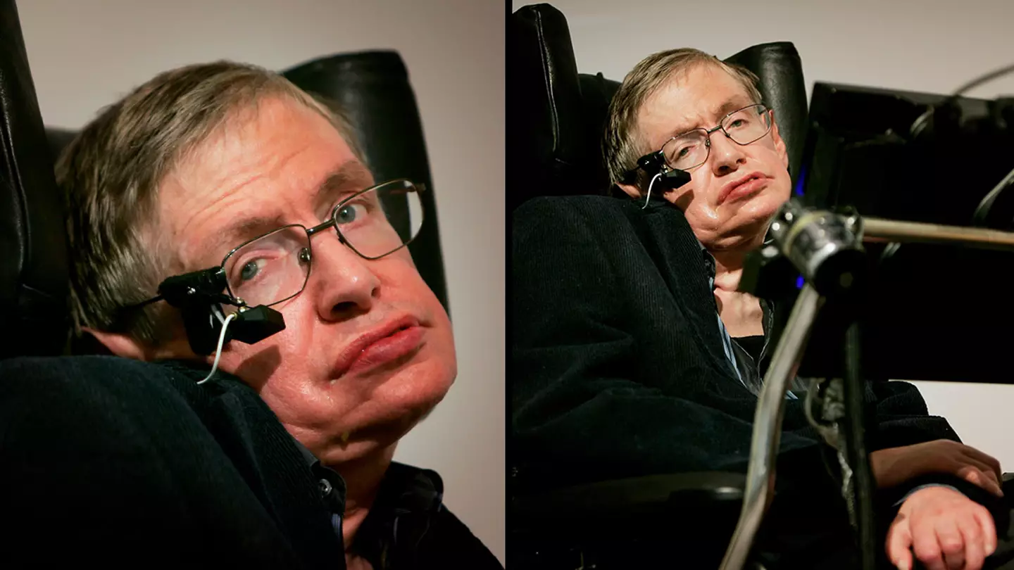 Stephen Hawking once faked his own death in a BBC interview