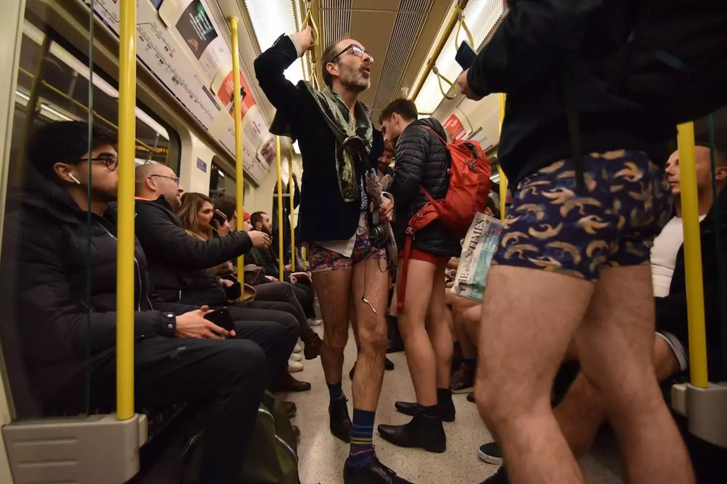 The No Trousers Tube Ride is back.