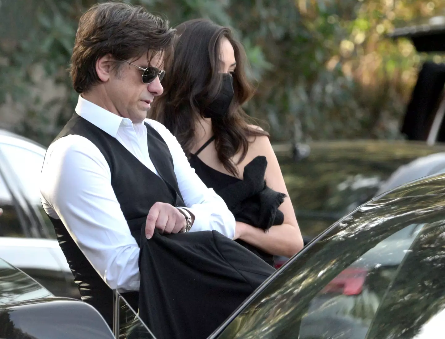 John Stamos was also in attendance.