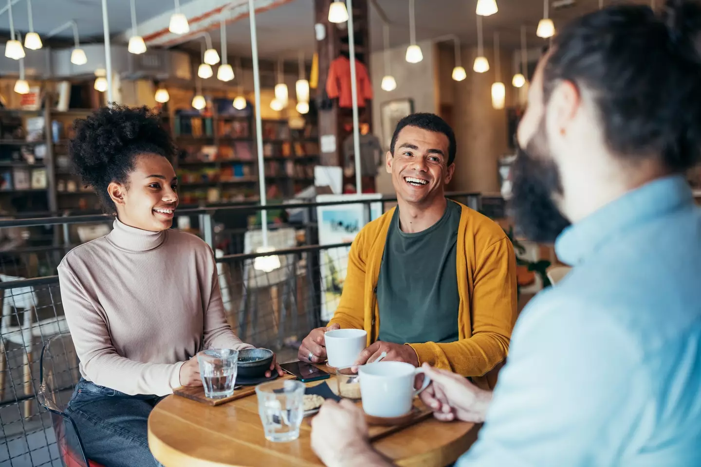 Having a natter with strangers isn't for everyone, and many struggle with the concept of breaking into conversation with someone they don't know well (Getty Stock Image)