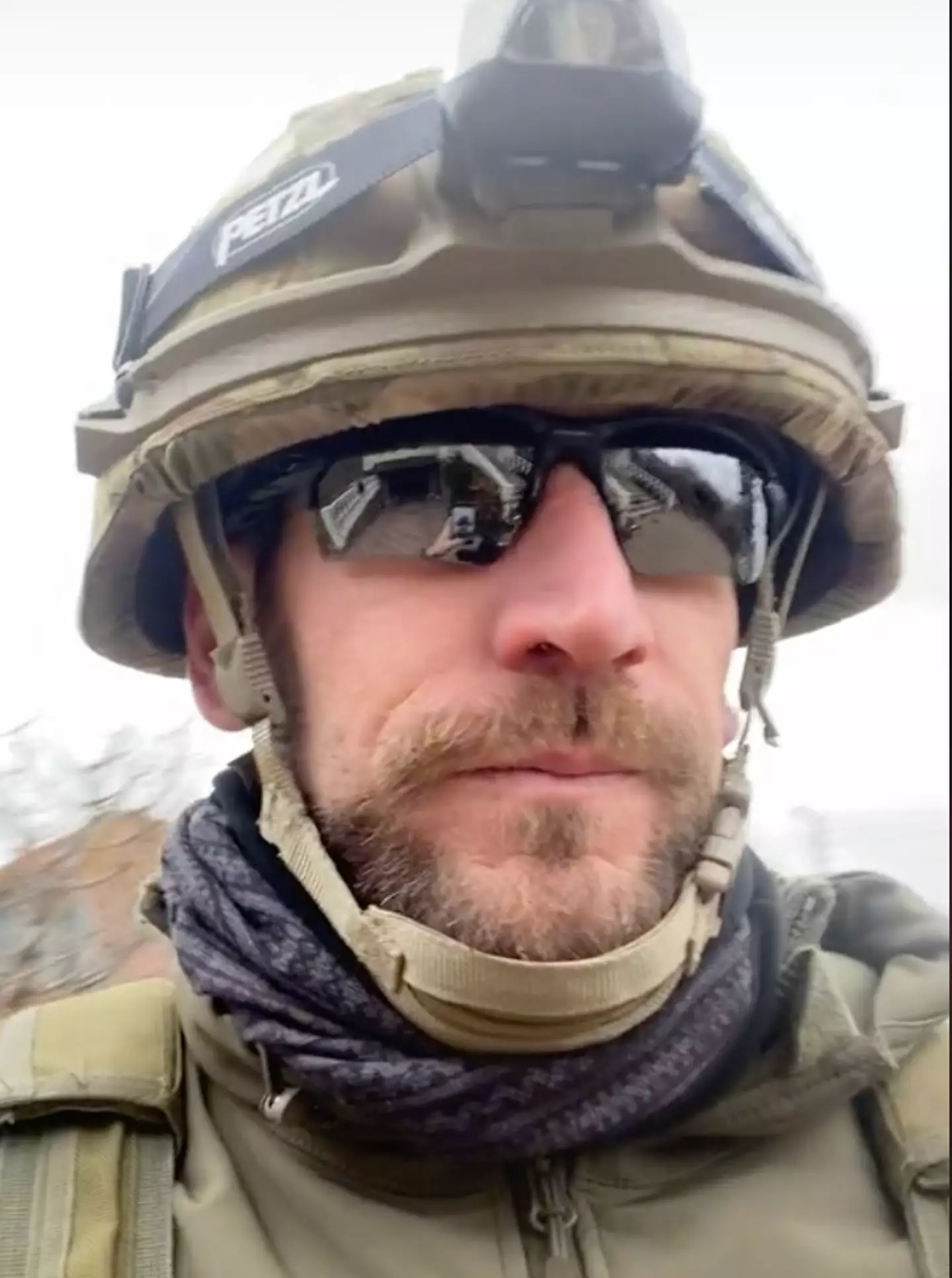 Former sniper in Ukraine (@shanematthew87/TikTok)