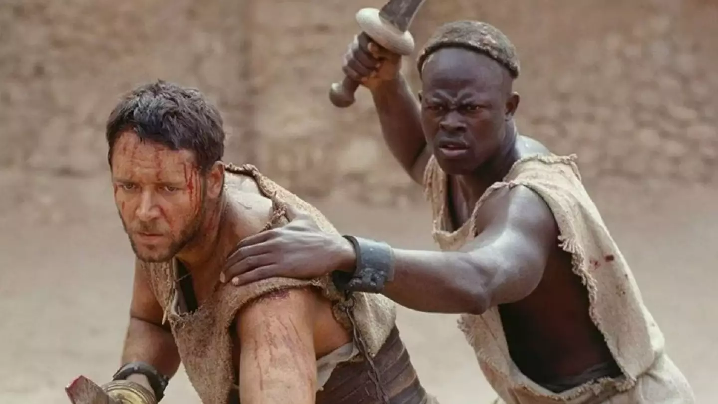 Hounsou in Gladiator (Universal)