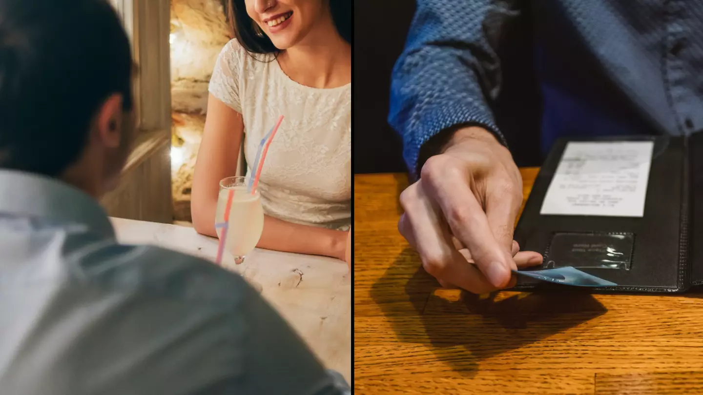 Dating coach explains why a man should never split the bill on a first date